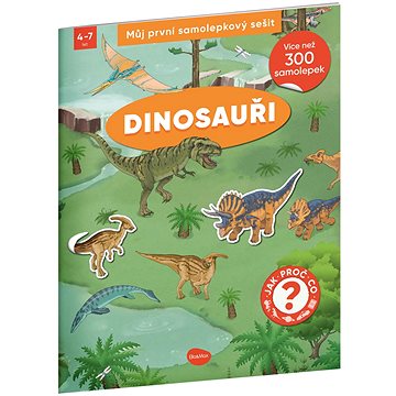 

Ella&Max Můj první samolepkový sešit, Dinosauři