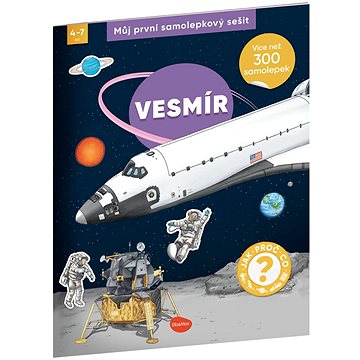 

Ella&Max Můj první samolepkový sešit, Vesmír