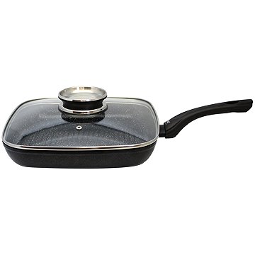 

ELO Belugo Grilovací pánev se skleněnou poklicí a aroma úchytem 28 cm