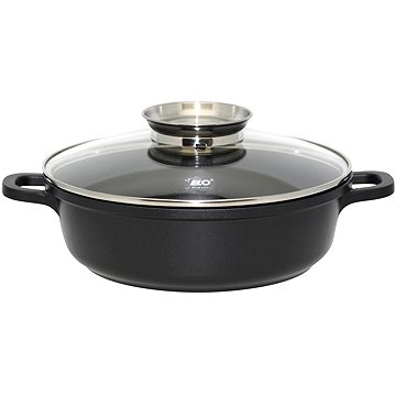 

ELO Alucast Pekáč se skleněnou poklicí a aroma úchytem 28 cm