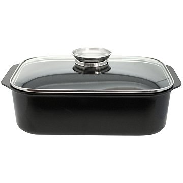 

ELO Basic Raffinesse Pekáč se skleněnou poklicí a aroma úchytem 40 × 26 cm