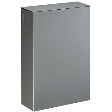 

Nástěnný koš s víkem Rossignol Stella 51349, 20 L, metalově šedý