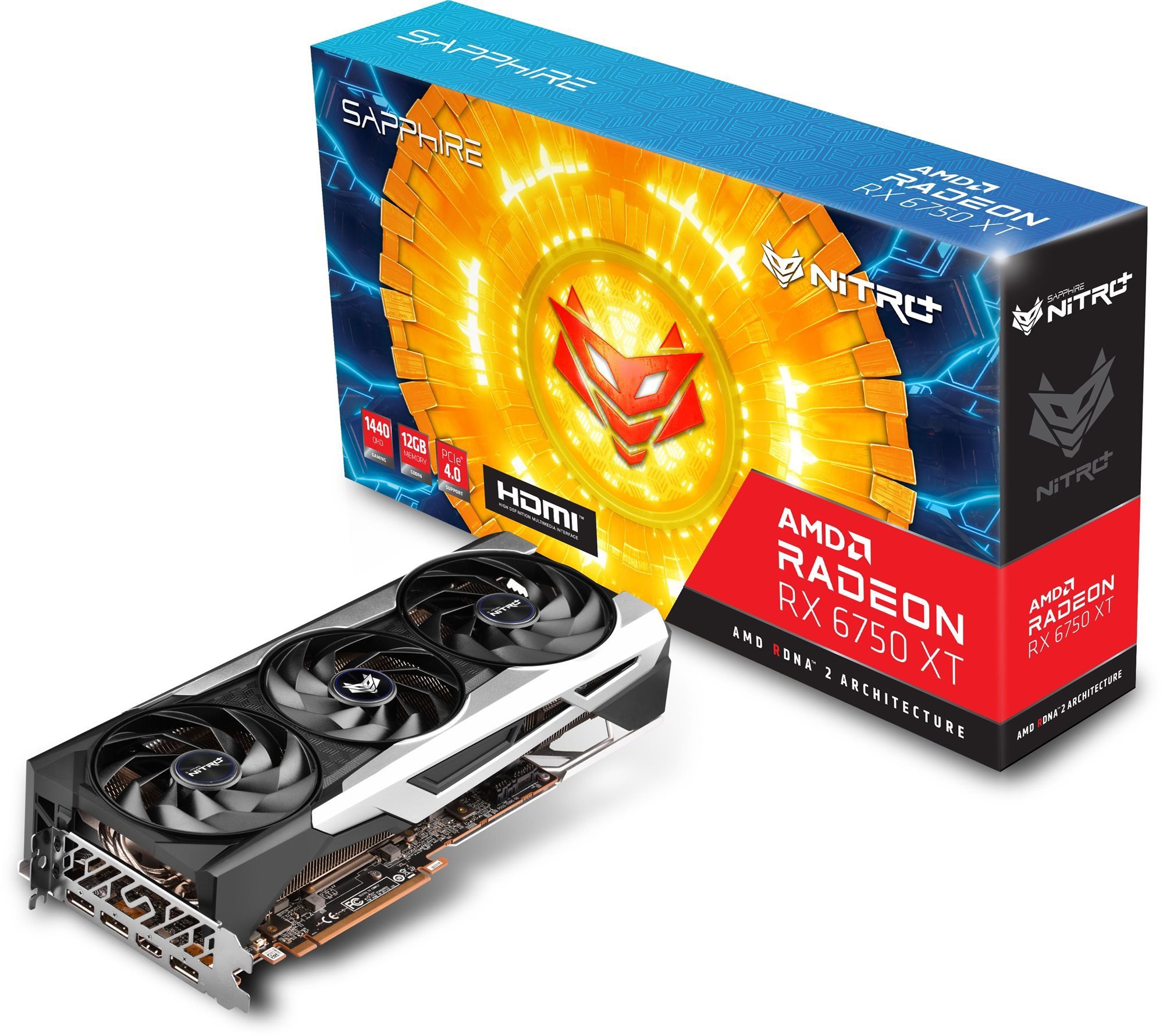 

Repasované - SAPPHIRE NITRO+ Radeon RX 6750 XT GAMING OC 12G