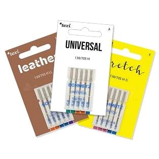 

Texi set jehel Schmetz 130/705 H (Universal, kůže, Stretch)