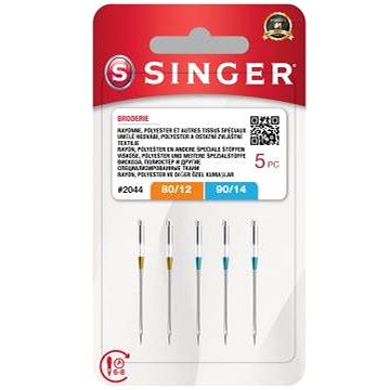 

Jehly Singer 2044 - 80/12, 90/14 - 5 ks - Vyšívací