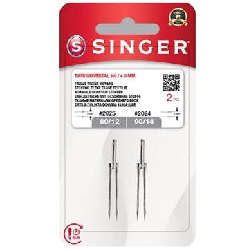 

Jehly Singer 2024/2025 - 80/12, 3,0 mm + 90/14, 4,0 mm - 2 ks - Twin