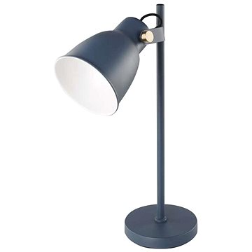 

EMOS Stolní lampa JULIAN na žárovku E27, modrá