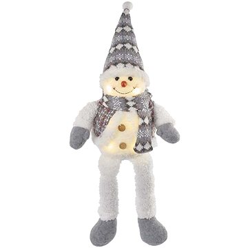 

EMOS LED vánoční sněhulák sedící, 31 cm, 3x AA, vnitřní, teplá bílá