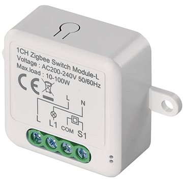 

EMOS GoSmart modul spínací IP-2103SZ, ZigBee, 1-kanálový (nevyžaduje N vodič)