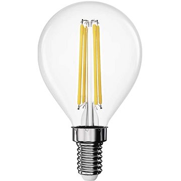 

EMOS Filament Mini Globe / E14 / 1,8 W (25 W) / 250 lm / neutrální bílá