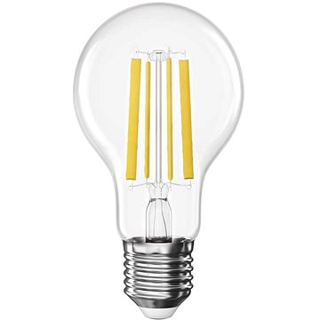

EMOS Filament A60 / E27 / 10,5 W (100 W) / 1521 lm / teplá bílá