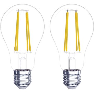 

EMOS LED žárovka Filament A60 5,9W E27 teplá bílá, 2 ks