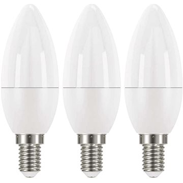 

EMOS LED žárovka Classic A60 5W E14 teplá bílá, 3 ks