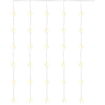 

EMOS LED vánoční závěs – hvězdy, 120x90 cm, venkovní i vnitřní, teplá bílá, časovač