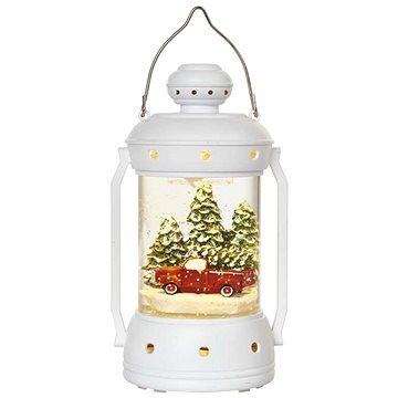 

EMOS LED vánoční lucerna, 19,5 cm, 3x AA, vnitřní, teplá bílá, časovač