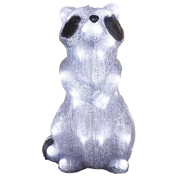 

EMOS LED dekorace – svítící mýval, 39 cm, venkovní i vnitřní, studená bílá, časovač