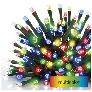 

EMOS LED vánoční řetěz, 50 m, venkovní i vnitřní, multicolor, časovač
