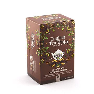 

English Tea Shop Rooibos s vanilkou a čokoládou 20 ks