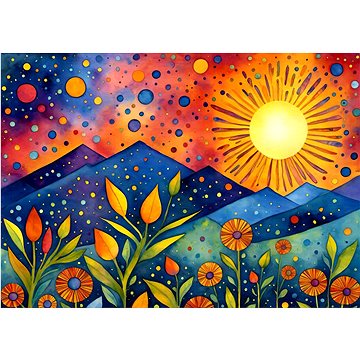 

ENJOY Puzzle Déšť při západu slunce 1000 dílků