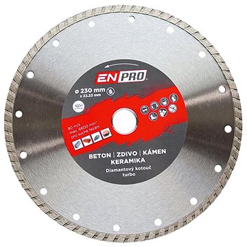 

Enpro Kotouč diamantový Turbo 230 × 1,8 × 22,3 mm