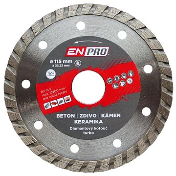 

Enpro Kotouč diamantový Turbo 115 × 1,2 × 22,3 mm