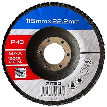 

Enpro Kotouč lamelový brusný na kov, dřevo průměr 115 × 22,2 mm, zrnitost 40