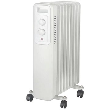 

Entac Olejový radiátor, 3 stupně výkonu, max 2000 W, termostat, 9 žeber, na kolečkách