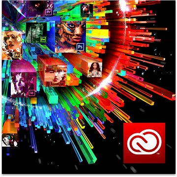 Adobe Creative Cloud for teams All Apps with Adobe Stock MP ML (vč. CZ) Commercial (12 měsíců) RENEW - Grafický software