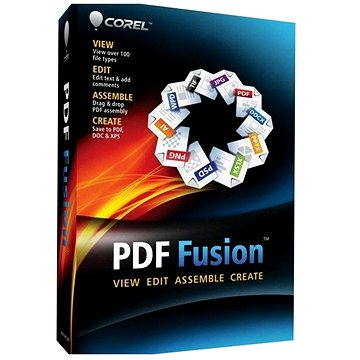 

Corel PDF Fusion 1 License, Win, EN (elektronická licence)