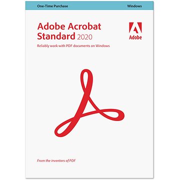 Acrobat Standard 2020 ENG (elektronická licence) - Kancelářský software