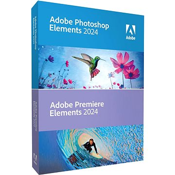 

Adobe Photoshop Elements & Premiere Elements 2024, Win/Mac, CZ (elektronická licence)