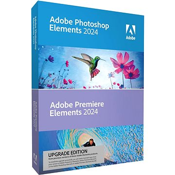 

Adobe Photoshop & Premiere Elements 2024, Win/Mac, EN, upgrade (elektronická licence)