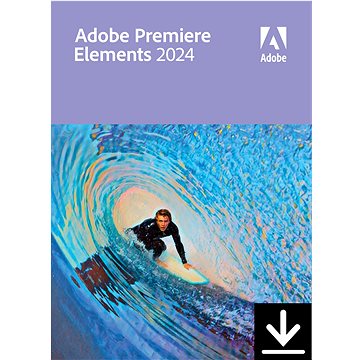 

Adobe Premiere Elements 2024, Win/Mac, EN, upgrade (elektronická licence)