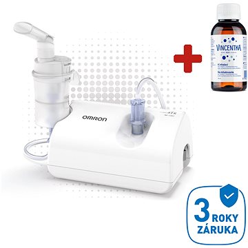 

OMRON C801 Inhalátor kompresorový membránový, 3roky záruka