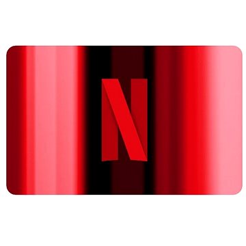 Netflix předplacená karta v hodnotě 400Kč