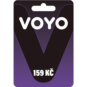 

Voyo předplacená karta 159Kč
