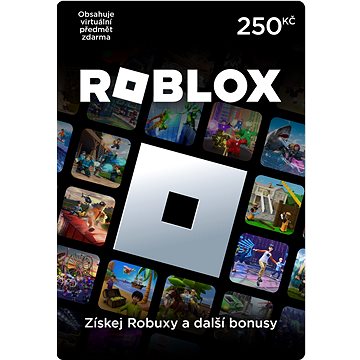 

Roblox předplacená karta 250Kč