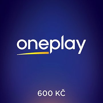 

Oneplay předplacená karta 600Kč