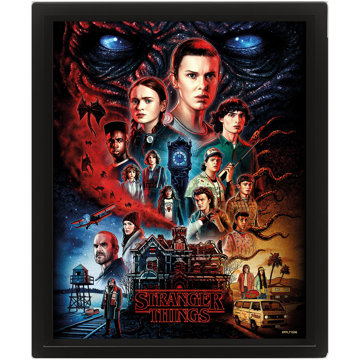 

Stranger Things Vecna- 3D obraz