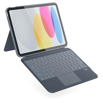 

Epico podsvícená klávesnice s pouzdrem pro iPad 10,2" - US/šedá
