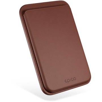 

Epico Mag+ Leather Wallet - hnědá