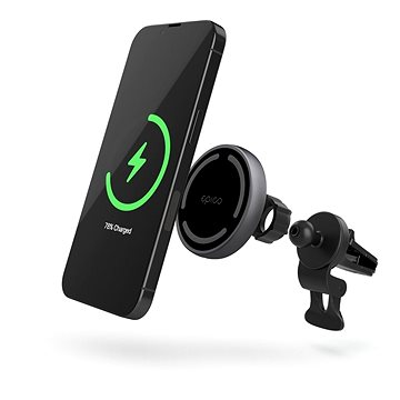 Epico bezdrátová autonabíječka 15W s podporou uchycení MagSafe - MagSafe držák na mobilní telefon
