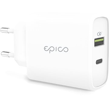 Epico 38W Pro síťová nabíječka - bílá - Nabíječka do sítě