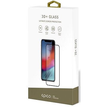 Epico Glass 3D+ pro iPhone 6 Plus/6S Plus/7 Plus/8 Plus černé - Ochranné sklo