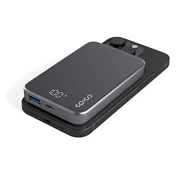 

Epico Mag+ hliníková powerbanka kapacita baterie 10000mAh - vesmírně šedá