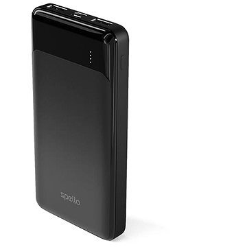 Spello Slim PowerBanka 10.000mAh, černá