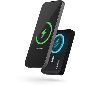 

Epico 5000mAh powerbanka s podporou uchycení MagSafe - černá