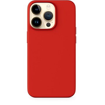 

Epico silikonový kryt pro iPhone 14 Plus s podporou uchycení MagSafe - červený
