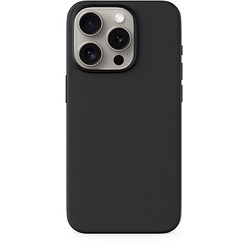 

Epico Mag+ silikonový kryt pro iPhone 15 Pro s podporou MagSafe - černý