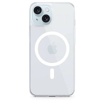 

Epico Mag+ Hero kryt pro iPhone 15 Plus s podporou MagSafe - transparentní